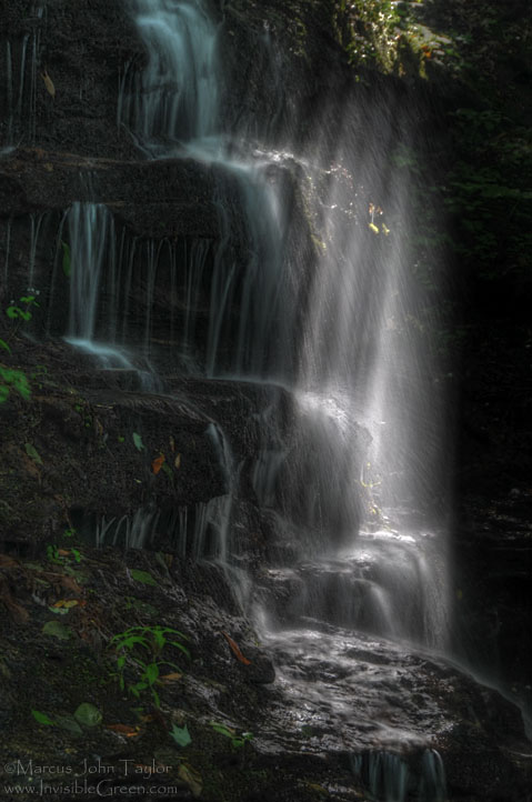A Waterfall in a Different Light